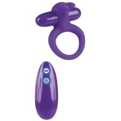 California Exotics Entice Adele Remote Control Silicone Couples Enhancer, Purple