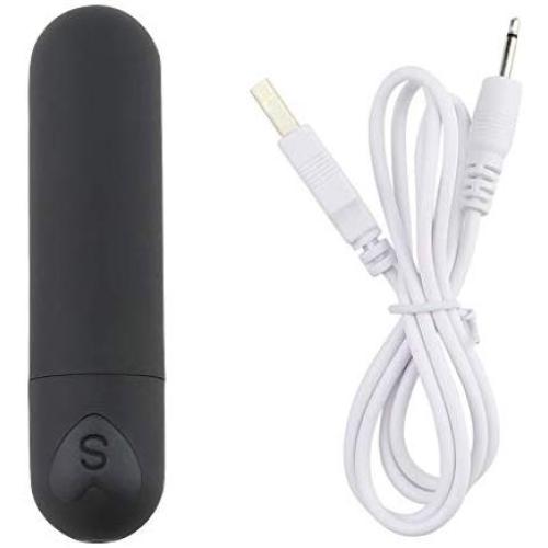 YUXINGER 10 Speed Mini Bullet Víbrátór G-Sppot Massager Vībrations Waterproof Sexx Toys for Women - Black