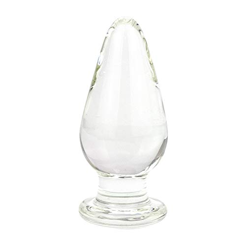 Sexbaby Glass Butt Plug 1.69 X 4.1 Inch Crystal Bum Plug