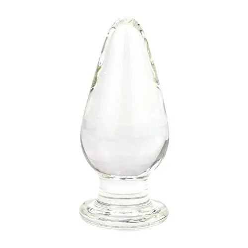 Sexbaby Glass Butt Plug 1.69 X 4.1 Inch Crystal Bum Plug Sexbaby Glass Butt Plug 1.69 X 4.1 Inch Crystal Bum Plug