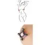 Nipple Clamp Breast Stimulator with Round Nipple Rings SM Nipple Stimulator Sex Toys for Women (with Black Nipple Ring)