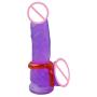 Sixinu Double Rings Delay Ejaculation Mens Cock Rings Sex Toys Crystal Penis Lock Ring