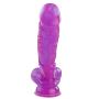 HAPPYWO Womens 9.1-Inch Silicone Soft-Ďîldɔ, Realistic Texture and Real Touch Toys Beginners - Cute Purple