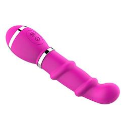 G Sp-otter Massager Waterproof Silicone Dillo with 12 Silent Vibration Patterns