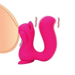 YEVIOR Tongue Ví-br?tör Cute Squirrel Sculpt Clítoris Licking Stimulator Nipple Sucker Sucking Massage 10 Speed Toys for Women