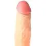 Vibrating 2" Penis Extension Sleeve For Men Realistic Texture and Vibrating Bullet for Clit Stimulation Vibrating 2" Penis Extension Sleeve For Men Realistic Texture and Vibrating Bullet for Clit Stimulation