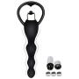 JunRP Black Anale Beads Vib Toy for Women A10