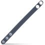 BONERS Cock Strap Penis Ring Set - Small/Medium - Dark Grey - 100% Silicone Penis Ring