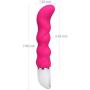 Sexy Slave Bendie Jessica Waterproof Flexible 10 Modes Silicone G Spot Vibrator, Clitoral Stimulator, Vibrant Toy, Pink