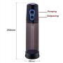 WNYY Personal Gifts Electric Massager Massage Enlarge Pump Cordless USB Rechargeable Waterproof Quiet Private Packaging