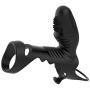Kenrtuers 10 Vibrations Vibrating Ring Silicone Co Ckring with 10M Remote Control Vibrator Massager Men & Women Couples