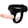 HEALIFTY Adult Sex Toy Adjustable Strap Harness with Double Realistic Dildo Elastic Strap On PU Leather Pants for Lesbian Couple HEALIFTY Adult Sex Toy Adjustable Strap Harness with Double Realistic Dildo Elastic Strap On PU Leather Pants for Lesbian Couple