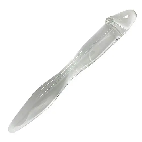 Female Back Massager Natural Crystal Traditional Glass Wand Female Back Massager Natural Crystal Traditional Glass Wand