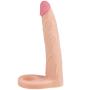 Dual Penetration Cock Ring - Realistic Anal Dildo - Turn Your Penis into a Dual Stimulator