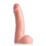 Lovebotz 8" Cock Lock Dildo with Balls