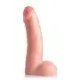 Lovebotz 8" Cock Lock Dildo with Balls Lovebotz 8" Cock Lock Dildo with Balls