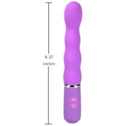 Zcargel Waterproof 10 Frequency Bead Wand Vibrator Clitoral G-spot Stimulation Soft Silicone Strong Powerful Vibrating best Masturbation for Women