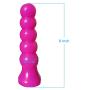 Anal Plug Dildo Penis Soft Adult Sex Toys, 9 Inch Long, Strong Suction Cup (Purple)