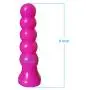 Anal Plug Dildo Penis Soft Adult Sex Toys, 9 Inch Long, Strong Suction Cup (Purple)