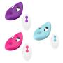 Aixia Micro Electric Shock Wearable Toy with 7 Vibration Frequencies for Women,Waterproof, Remote Control