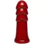 Doc Johnson American Bombshell - B-7 Warhead - Vac-U-Lock and F Machine Compatible Dildo or Butt Plug - Cherry Bomb Red