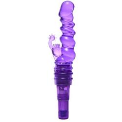 Trinity Vibes Royal Rocker Ribbed Rabbit Vibrator