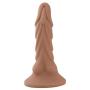 Guiseniour Silicone Anell Plug Dillos Massager with Suction Cup Adult Six Toy Buttt Stimulator for Women Men Couples