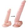 King-Sized 10 inch Amazing Performance Extender Enlargement, Extra Large 3" for Male Skin Color