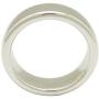 ZX 316L Stainless Steel Cock Ring Male Delaying Ejaculation Penis Ring Multi-Color 50 mm