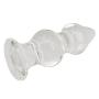 Gourd Shape Anal Sex Trainer Glass Pleasure Butt Plug Wand, Eastern Delights Elite Anal Sex Toy for Couples