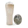 Cyberskin Release Deep Throat Stroker, Clear, Vibrating, Male Masturbators Cup Sex Toys Waterproof Penis Masturbation, 1.06 Pound