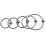 Stainless Steel Clock Ring Enhancer Dido Adult Six Toy for Men