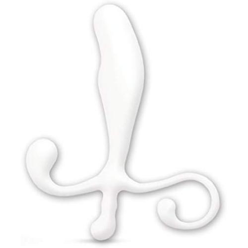 Soft Flexible P Spot Stimulator - Prostate Massager - Sex Toy for Men (White)