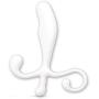 Soft Flexible P Spot Stimulator - Prostate Massager - Sex Toy for Men (White)