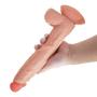 HYLHYL5-F Stràp ón Màssàgìng Wànd, Realistic Relax Toy Soft Double Side Massaging Relax Shaking Toys for Woman Skin Color PVC Material Overall Length: 29cm/11.4in