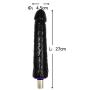 Stable Massage Machine Gun with 7 Toys Telescopic Distance 6cm, Speed Up to 450r/Min, Automatic Stretching Adult Machine