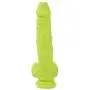 Lickerlish SPATTS 8.5" Premium Silicone Dildo Neon Green with Suction Cup