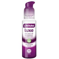 Lifestyles Luxe Silicone Personal Lubricant, 3.5 Ounce (Pack of 2)