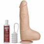 Doc Johnson Bust It Squirting Realistic Cock with 1 oz. Bottle of Nut Butter - Vanilla by Doc Johnson