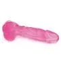 8.8-Inch Personal Mǎssǎge Wand for Women Pink Transparent Lifelike Dîldɔ with Suction Cup 8.8-Inch Personal Mǎssǎge Wand for Women Pink Transparent Lifelike Dîldɔ with Suction Cup