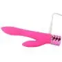 Maia Toys Victoria Rechargeable Silicone Dual Vibe, Neon Pink Maia Toys Victoria Rechargeable Silicone Dual Vibe, Neon Pink