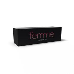 Femme Bullet Vibrator - Discreet & Easy-to-Use - 10 Different Vibration Modes - Comes with a Unique Satin Bag for Storage & Transport.