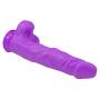 Lickerlish SPATTS 8.5" Premium Silicone Dildo Purple with Suction Cup
