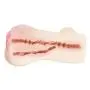 XKiss Mini Doll Pocket Pussy for Men,Male Masturbators Adult Sex Toys Realistic Textured Vagina Sexy Pussy Deluxe Man Masturbation Stroker Lifelike Vagina and Anal Sex
