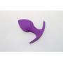 DiscountOne Silicone Anal Butt Plugs, Purple Anal Trainer Toy