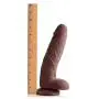 Usa Cocks Ultra Real Dual Layer Suction Cup Dildo, Dark Skin Tone, 9 Inch Usa Cocks Ultra Real Dual Layer Suction Cup Dildo, Dark Skin Tone, 9 Inch