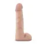 7" Realistic Feel Flexible Spine Dildo - Cock and Balls Dong - Sex Toy for Women - Sex Toy for Adults (Natural)