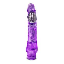 Eden 9" Soft Realistic Long Vibrating Dildo - Multi Speed Flexible Vibrator - Waterproof - Sex Toy for Women - Sex Toy for Adults (Purple)