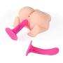 Lfcmf 6.69 Inch Realistic Silicone Toy with Strong Suction Cup Lfcmf