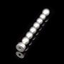 Raycity Stainless Steel Urethral Sound Dilator Catheter Penis Plug Tube Stretching Beads Through-Hole for Beginner Men